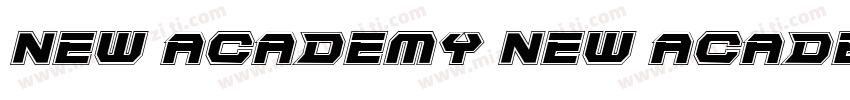 NEW ACADEMY NEW ACADEMY字体转换